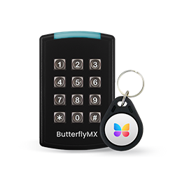 ButterflyMX keypad reader